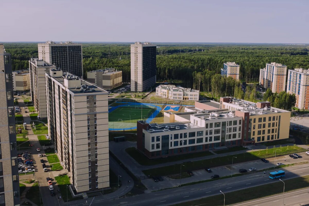    ЖК «Юнтолово», фото предоставлено «Главстрой Санкт-Петербург»