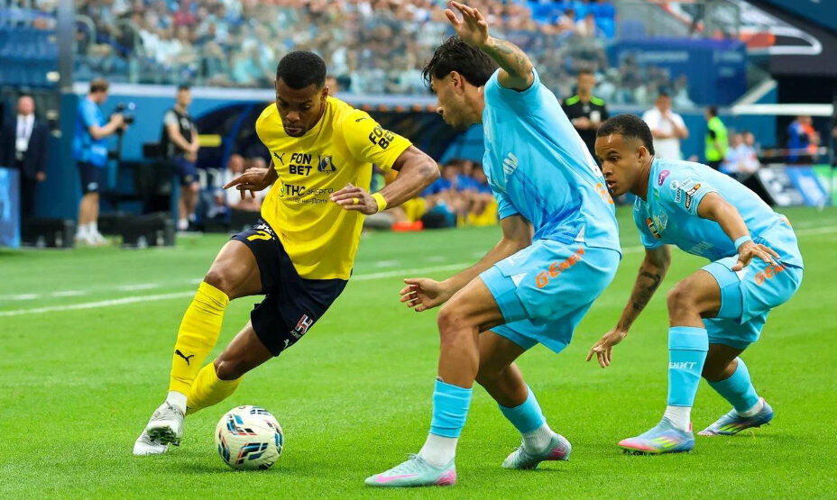    «Зениту» пришлось трудно в матче с «Ростовом». Фото: ФК «Ростов»