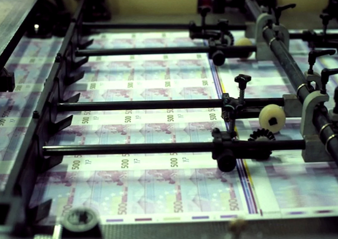 Деньги в печатном станке