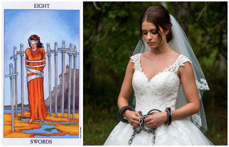 8 мечей (Таро А. Уэйта)