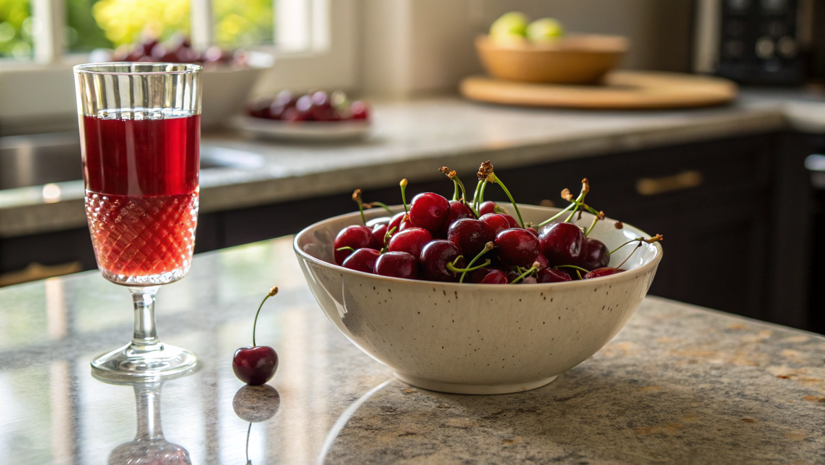 Вишня или  сок для крепкого сна