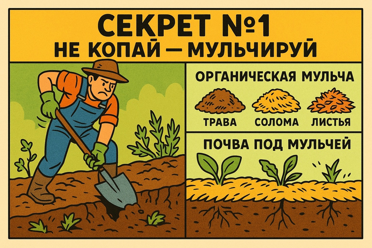 4 гениальных лайфхака для сада и огорода — меньше труда, больше урожая!