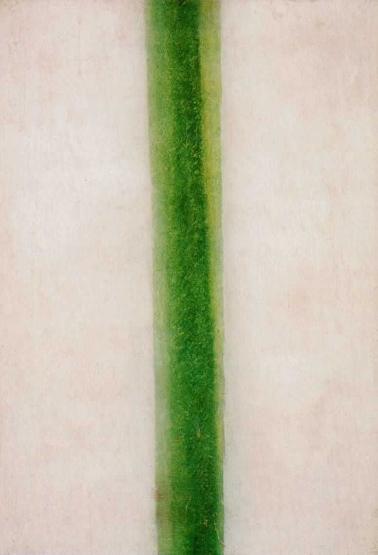 Ольга Розанова. Зеленая полоса (распыленный свет), 1917г. Государственный музей-заповедник Ростовский кремль