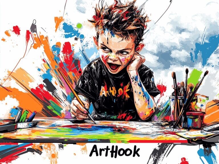    Уроки живописи для детей: как развить творческий потенциал и уверенность в себе через искусство Art-Hook.Ru