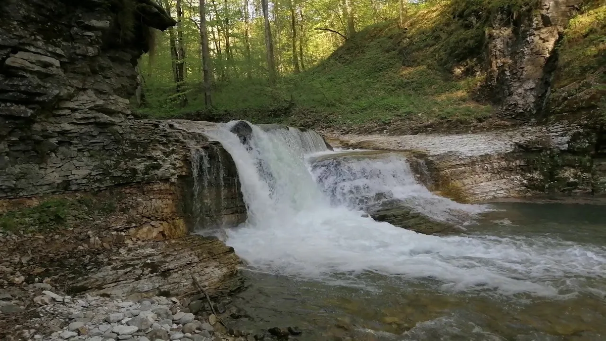 Пороги р. Урсдон.