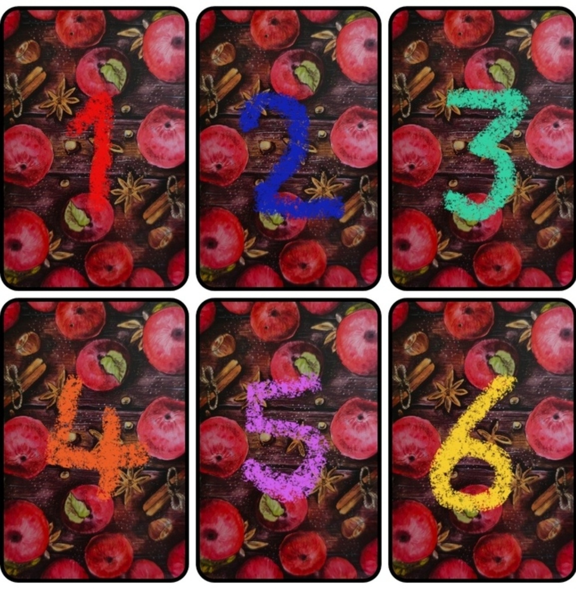 Выберите цифру от 1 до 6 , которая притягивает вас сильнее всего в этот момент