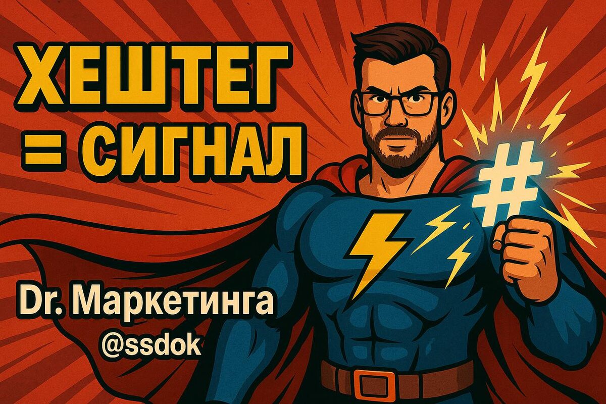 Хештег = сигнал