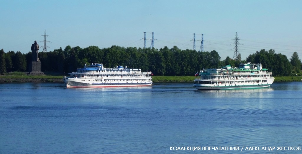 Навигация. Фото автора из книги "Круиз Москва - Петербург. Коллекция впечатлений"