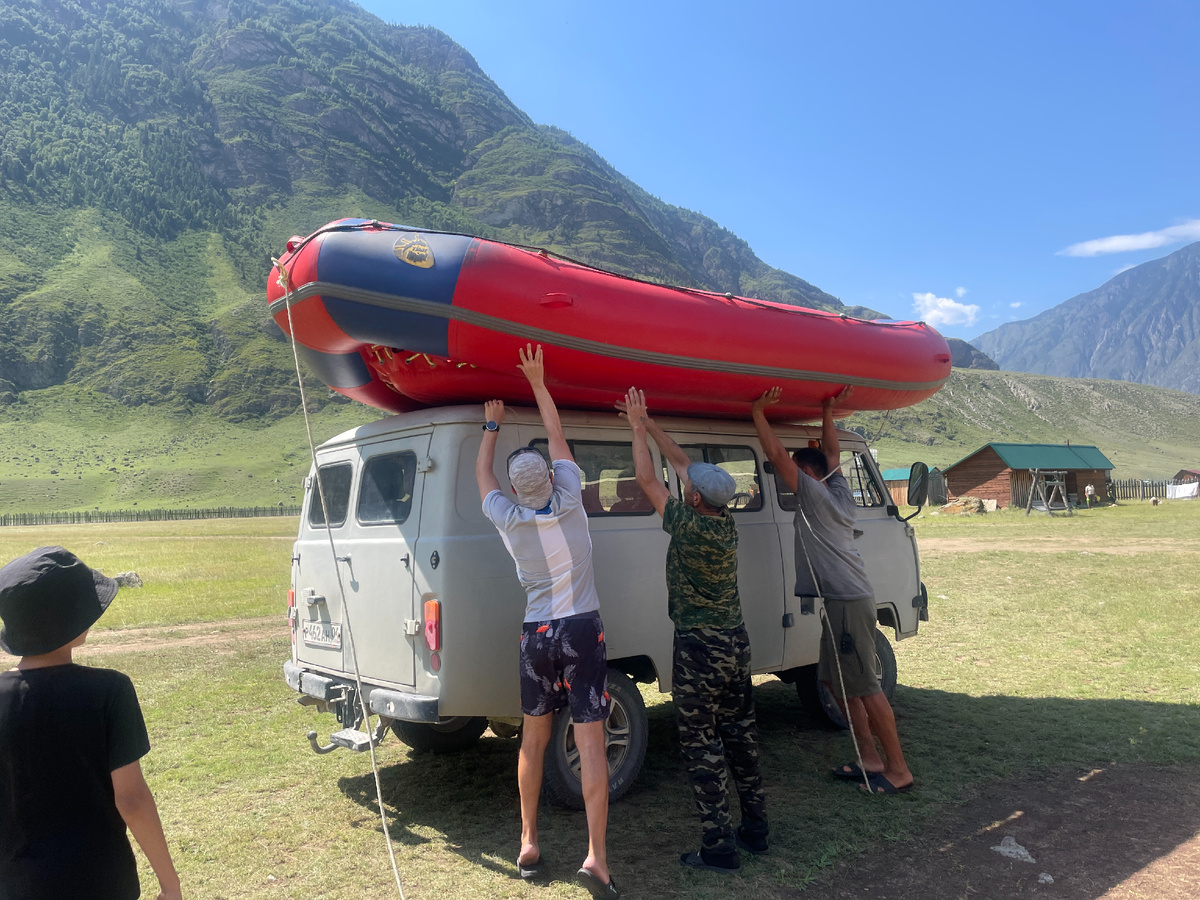 Погрузка на сплав