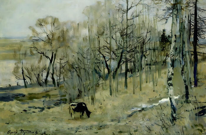 Герасимов С.В., "Последний снег"