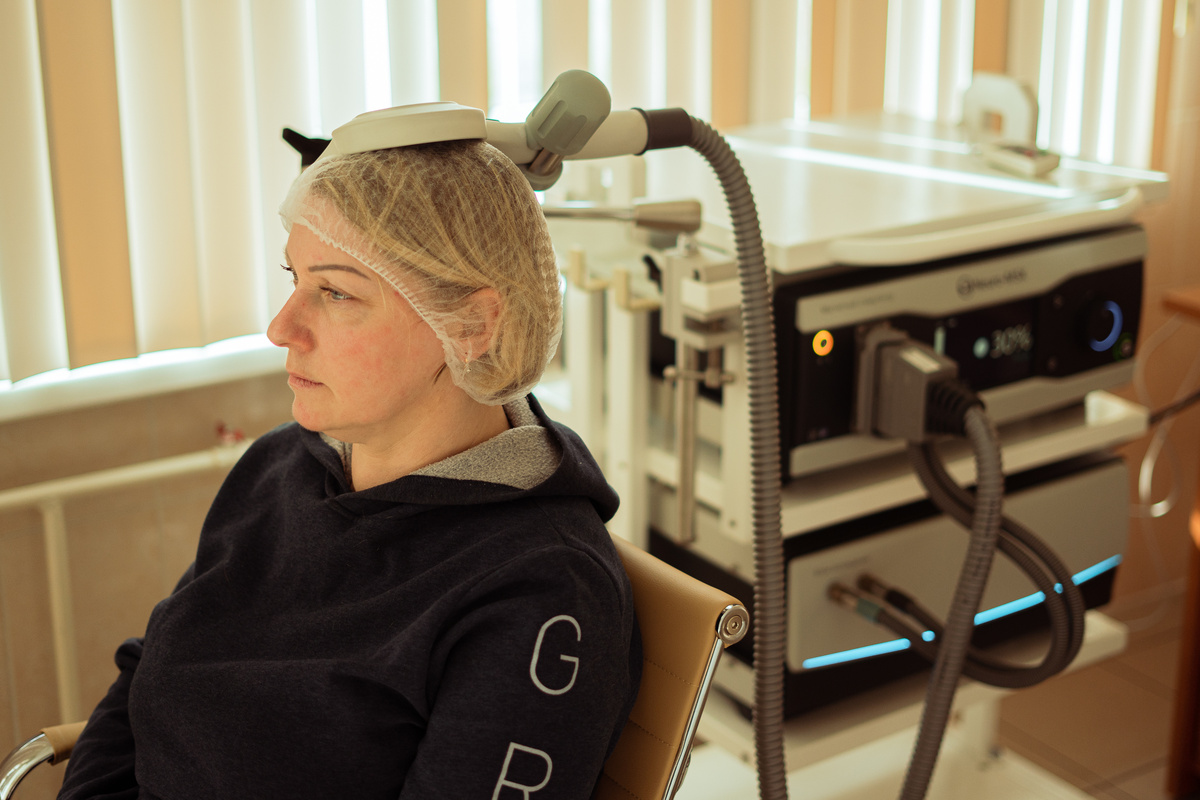 Процедура транскраниальной магнитной стимуляции