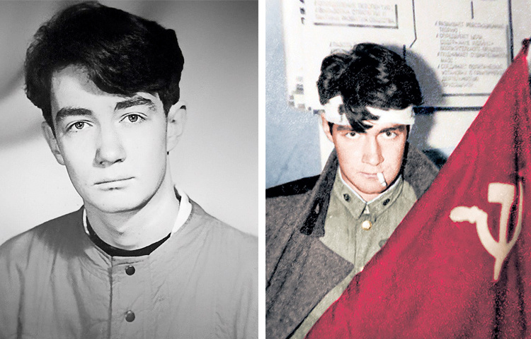 Константина Юшкевича в юности