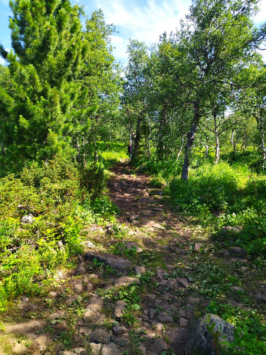 Путь на вершину Конжаковского камня