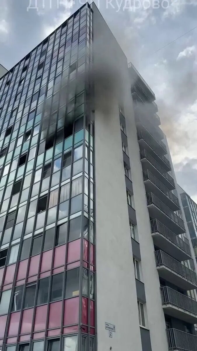    Фото: кадр видео из Telegram-канала «ДТП и ЧП Кудрово»