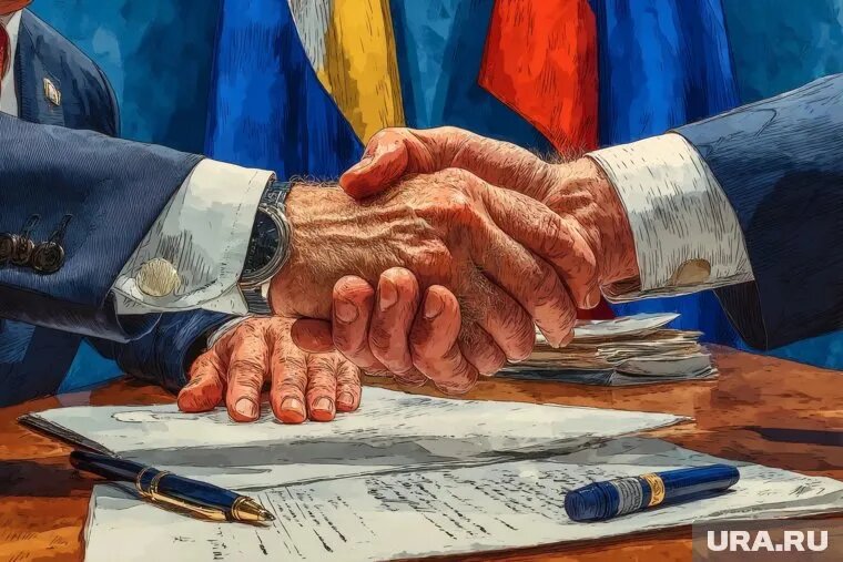 Зеленский изменил состав делегации для переговоров с РФ. Фото: Создано в Midjourney © URA.RU