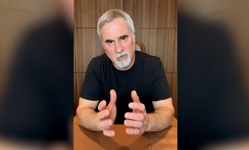    "Антивоенное" обращение Меладзе. фото: кадр видео