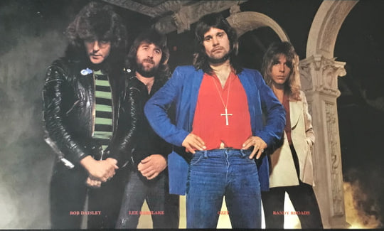 Состав, который работал над "Blizzard of Ozz" - Bob Daisley, Lee Kerslake, Ozzy Osbourne, Randy Rhoads