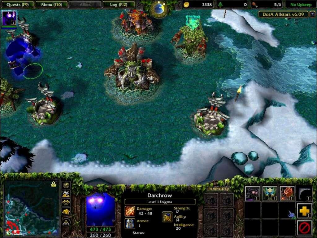 Первой MOBA для меня стала DotA Allstars — фанатская карта для Warcraft 3: The Frozen Throne