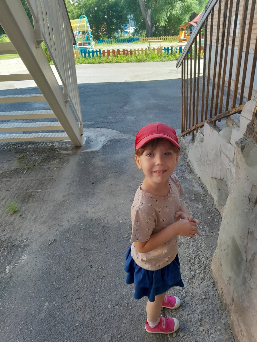 Забираю из садика.