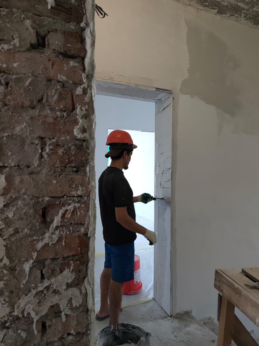    В Ребрихинском районе капитально ремонтируют образовательные учреждения по нацпроектам. Источник: Министерство образования Алтайского края