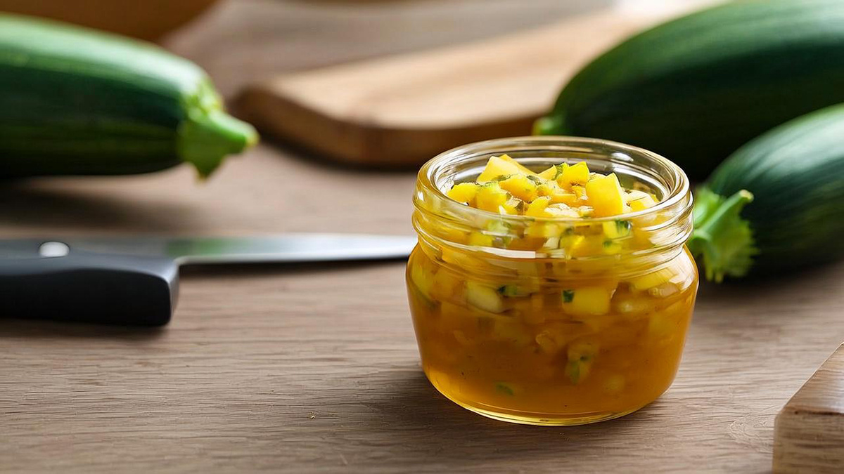 Кабачковое варенье с ананасом и лимоном
