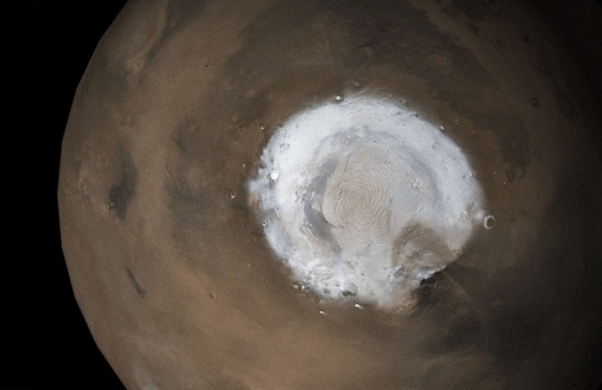 Южный полюс Марса / Mars Global Surveyor