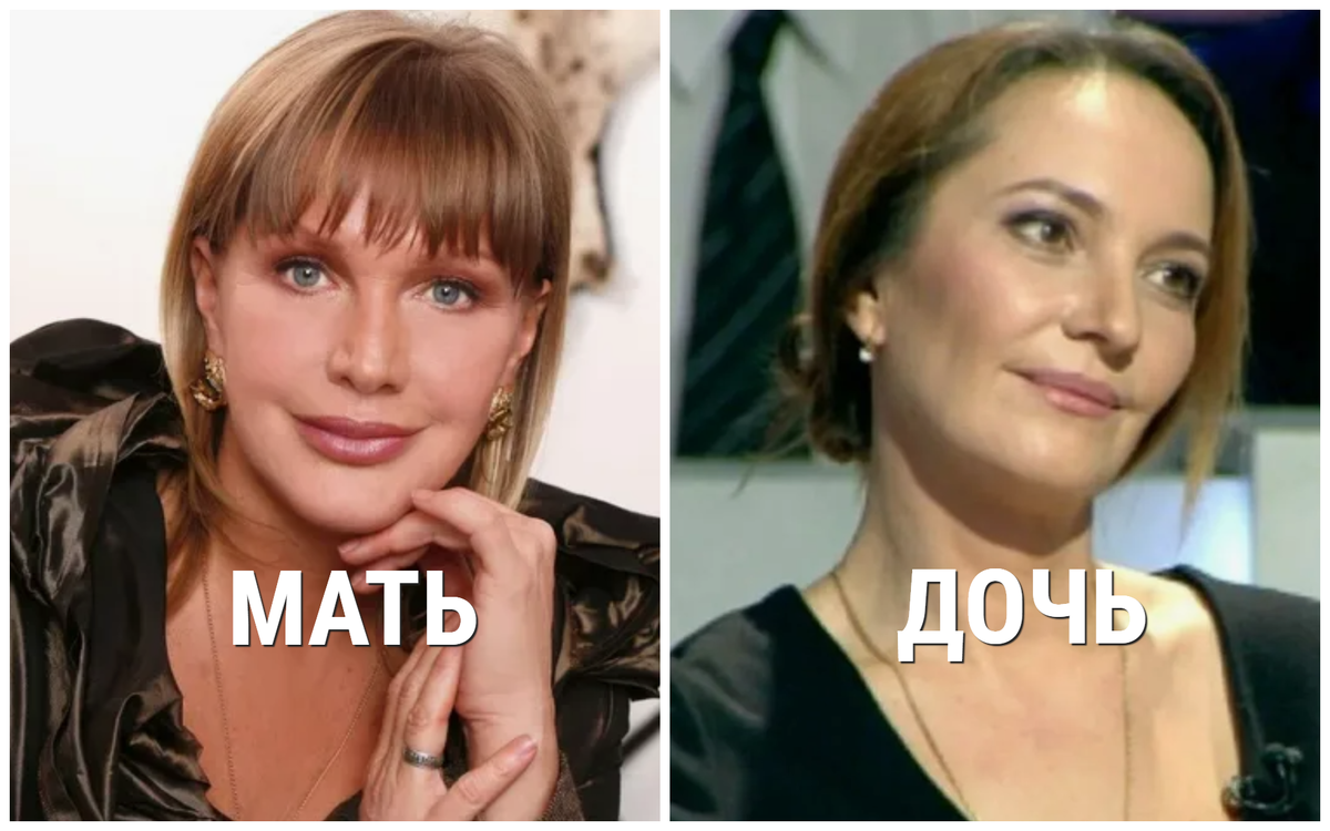 Елена Проклова, советская актриса и ее дочь