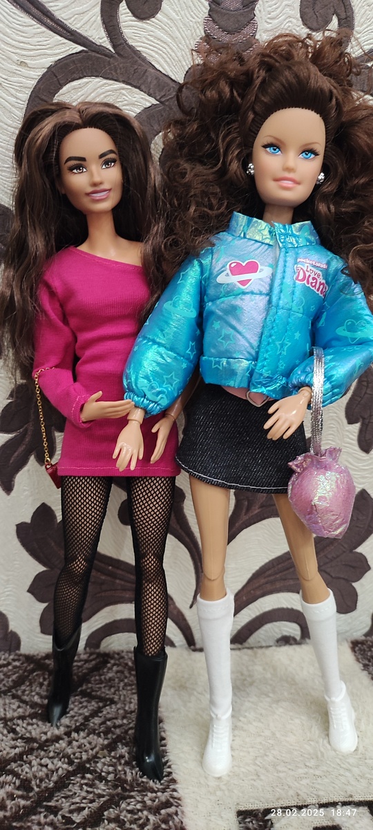 Снимок сделан в момент когда ко мне Эка приехала 😁 Рядом "Модница" Джоанна)