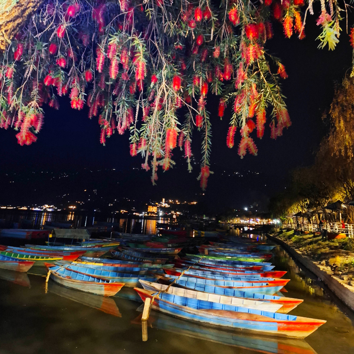 Непал, Покхара, озеро Фева. Фото автора.