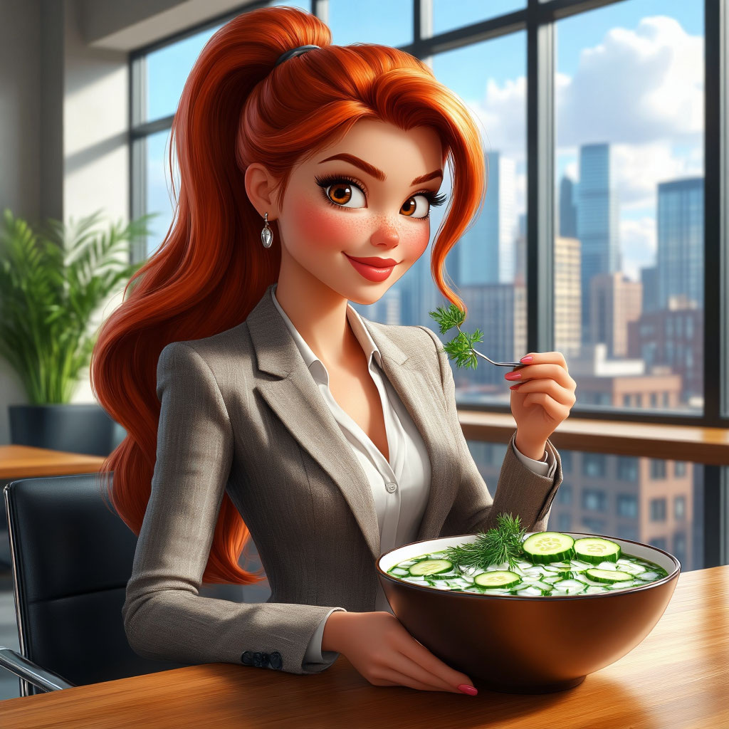 Окрошка глазами GPT