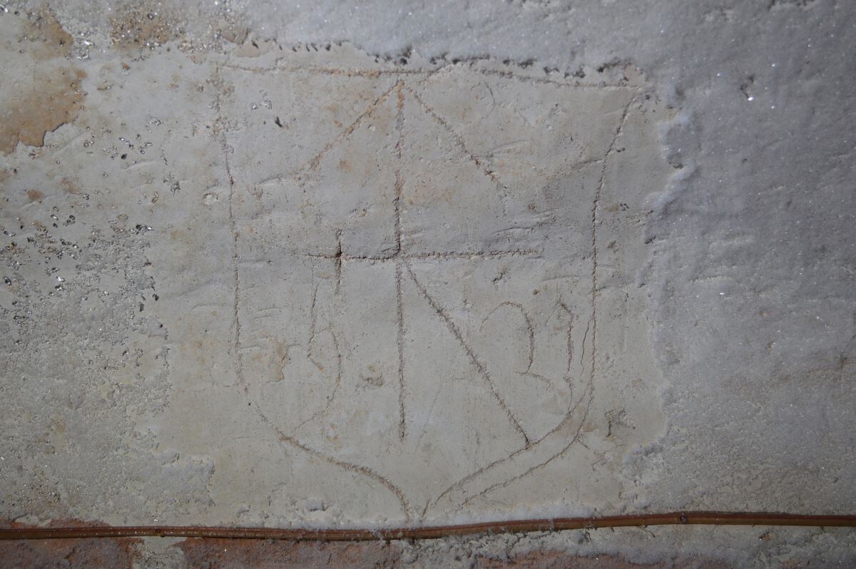 Граффити в Фёдоровской башне. Фото со страницы «История Новгородской земли XVI-XX веков» https://gpvn.ru/27506 