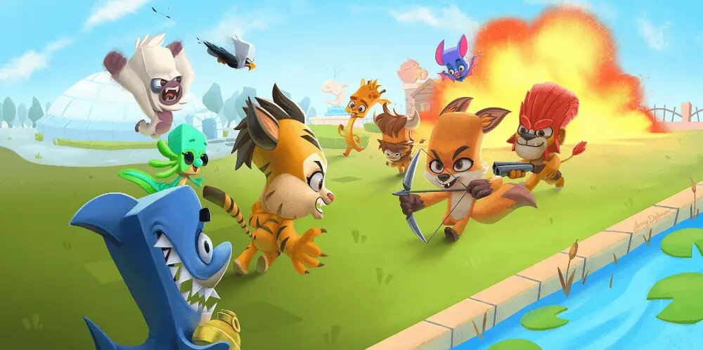 мобильная игра Zooba