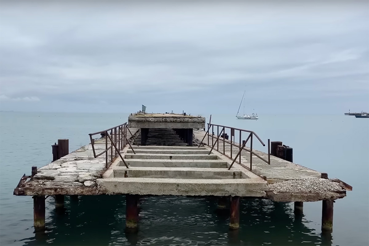 Крымский Влог / YouTube📷Старый пирс в Евпатории