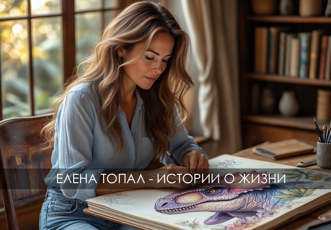 Рассказ - Битва динозавров, или Как я перестала угождать свекрови. История одного торта. Картинка ИИ.