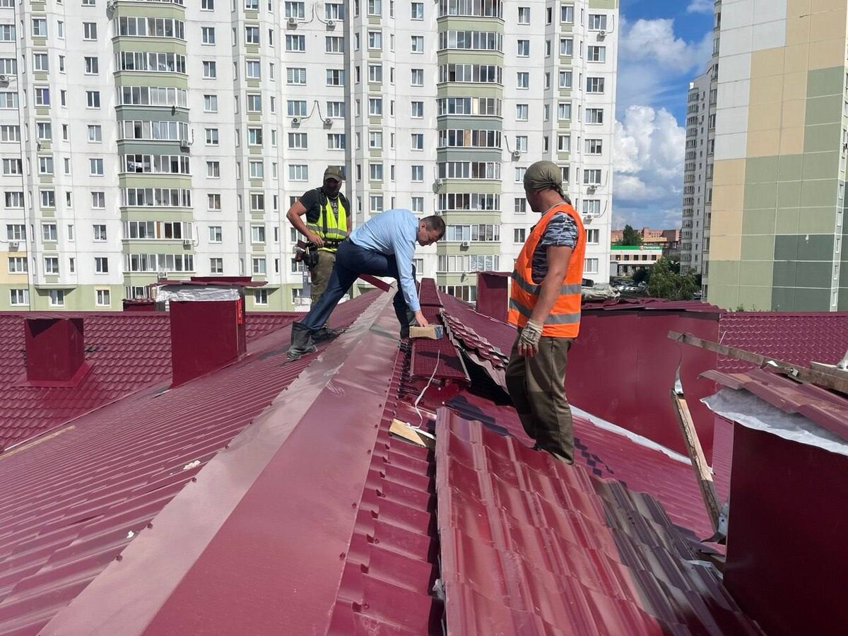    На проспекте Клыкова в Курске строят детский сад на 140 детей