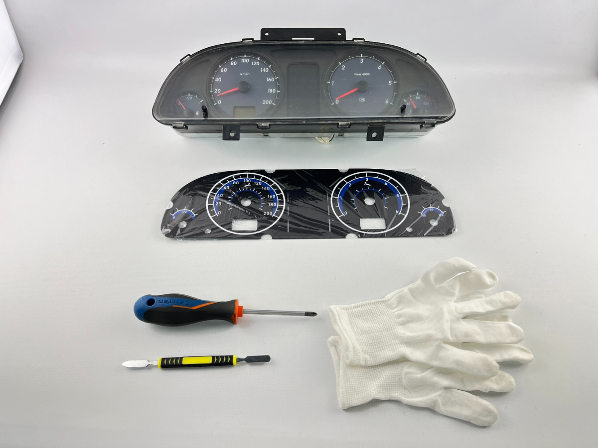 Шкала на приборную панель (АП) Газель Бизнес от компании CARMANOF