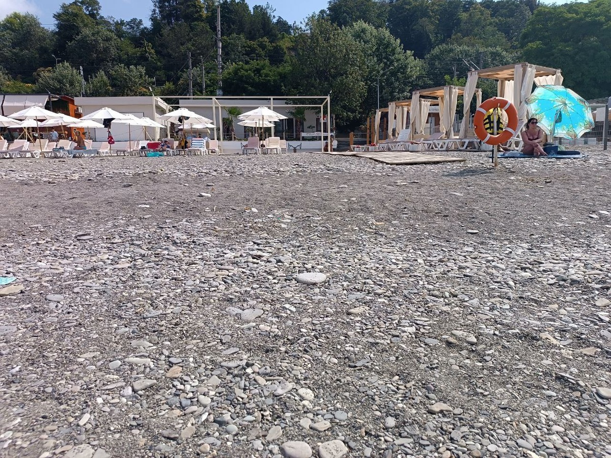 Пляж В Сочи