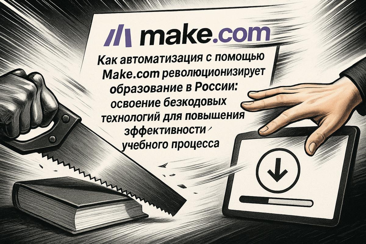    Make.com для автоматизации работы с российскими образовательными платформами Цезариум