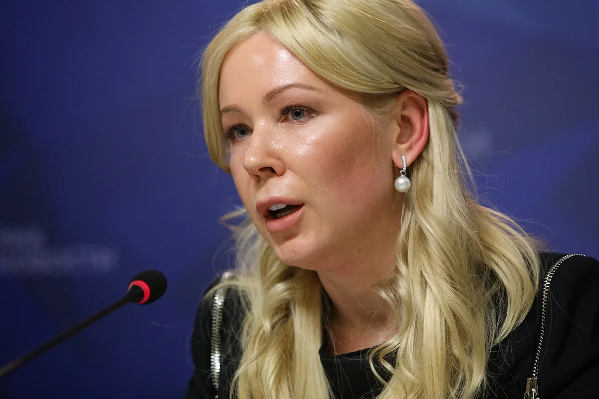 Пресс-конференция директора Лиги безопасного интернета Екатерины Мизулиной, 13 апреля 2022 года.