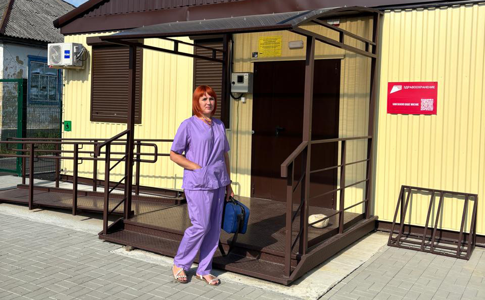 В ФАПе хутора Свободный Мир работает фельдшер Анастасия Сидоренко.