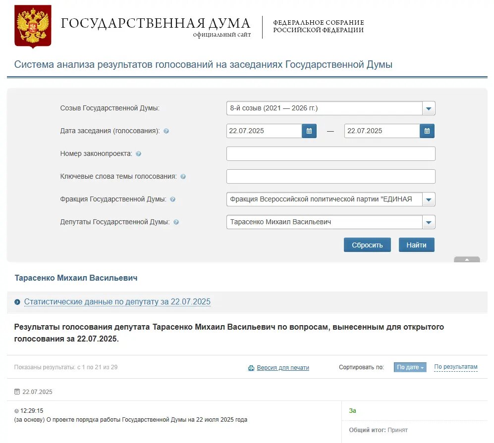    Фото: скрин сайта Госдумы