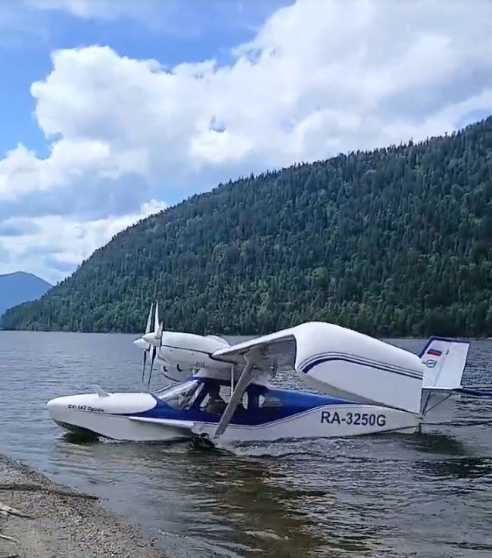    Тестовый облет Алтайского заповедника на самолете-амфибии. Источник: Сергей Ерофеев