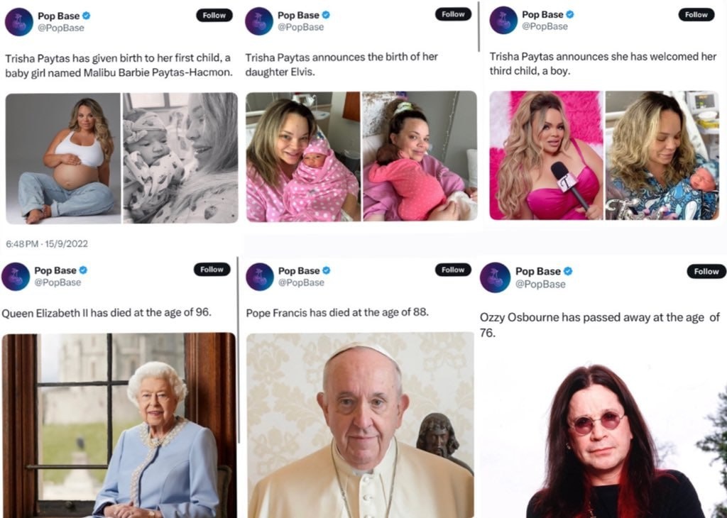 Фото взято из открытых источников. Посты Триши из социальных сетей.