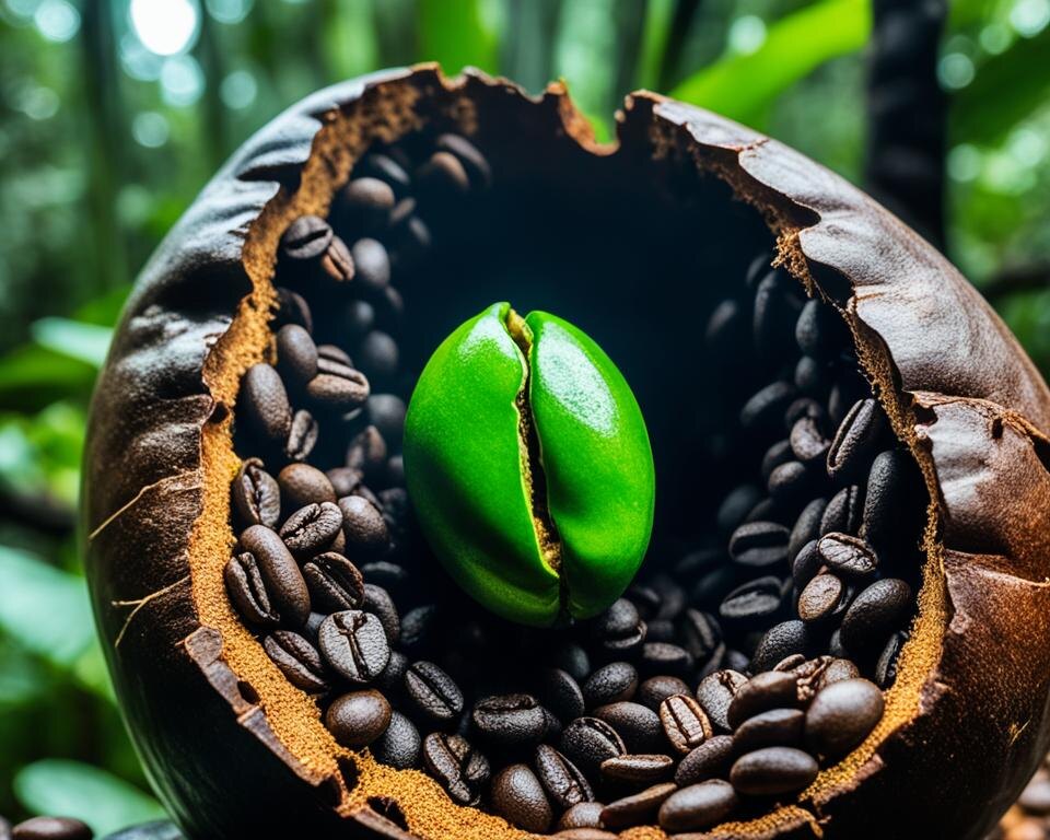 Фото из Pinterest Художественная инсталяция "зеленого зерна"