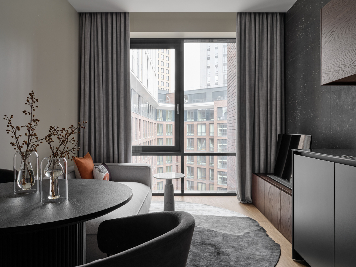 Дизайн кухни-гостиной