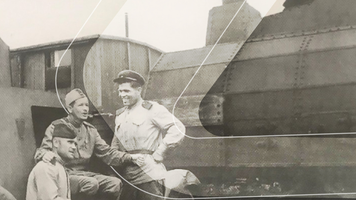 Бронепоезд «Щорс». Фото: Пермский государственный архив социально-политической истории