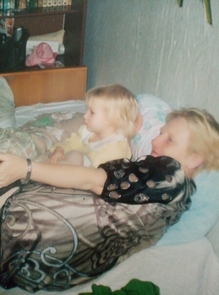 Фото автора. Я и бабушка. 