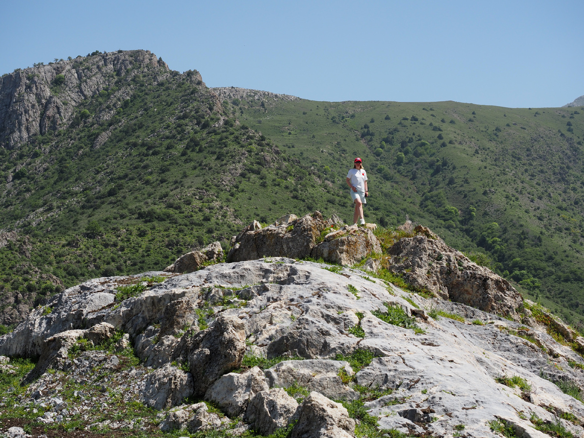 Зеравшанские горы, 60 км от Самарканда