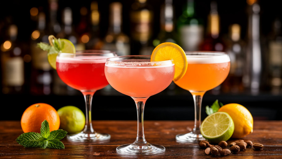 5 коктейлей без профессионального инвентаря: бар на кухне за 5 минут! 🍹✨