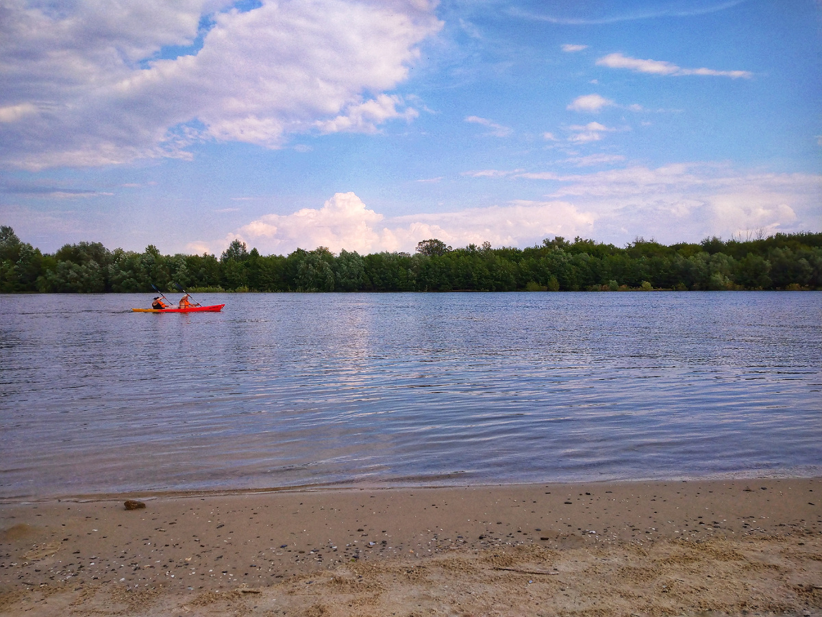 Пляж в Раздорской